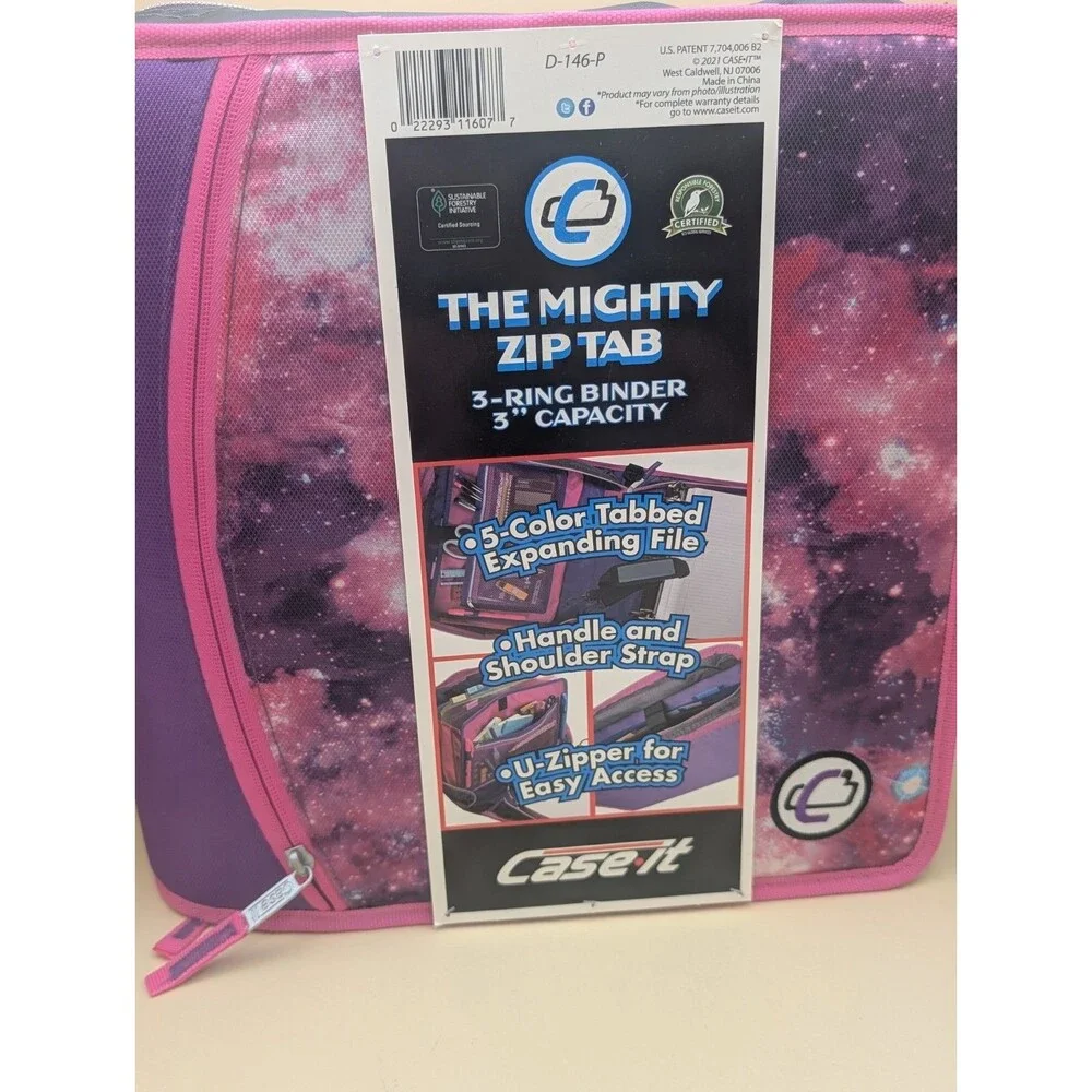 Case-it Mighty Zip Tab 3